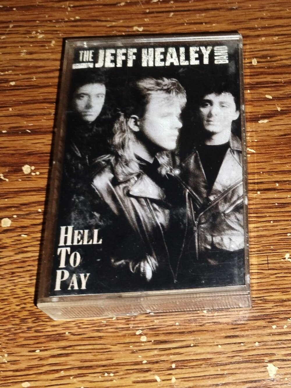 Jeff Healey - Hell to Pay on cassette (1990, Arista Records)